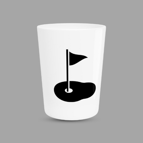 Flagstick Shot Glass